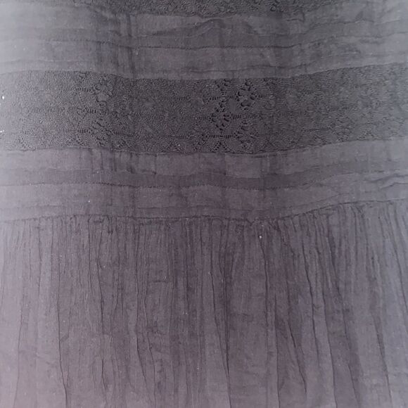 FREE PEOPLE SHAILEE SLIP DRESS BLACK - Picture 9 of 11